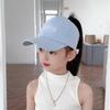 Adjustable Back Opening Sun Hat Breathable Visor Cap Fashion Streetwear Hats  For Women Kids