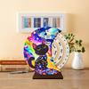 Wooden Diamond Art Perpetual Calendar Kits DIY Diamond Painting Calendar  For Adults