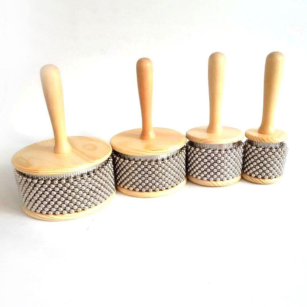 Легкий в игре ручной шейкер 6,5/8,5/11,5/13,5 см Перкуссионный инструмент Высококачественная кабаса