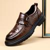 Fashion Fashion Office Shoes for Men Casual Shoes Breathable Leather Loafers Driving Moccasins Comfortable Slip On Business Shoes