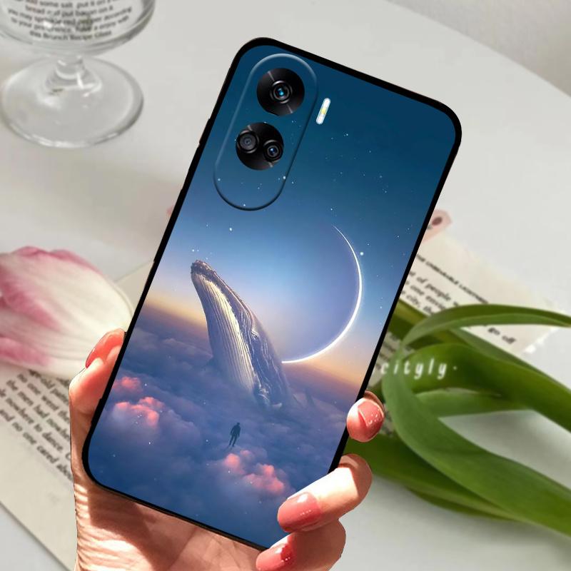 Для Чехол Honor 90 Lite Чехол Волк Лев Силиконовая Задняя Крышка Чехол для Телефона для Honor 90 Lite 5G Мягкий Чехол Honor 90Lite 90 Light Funda