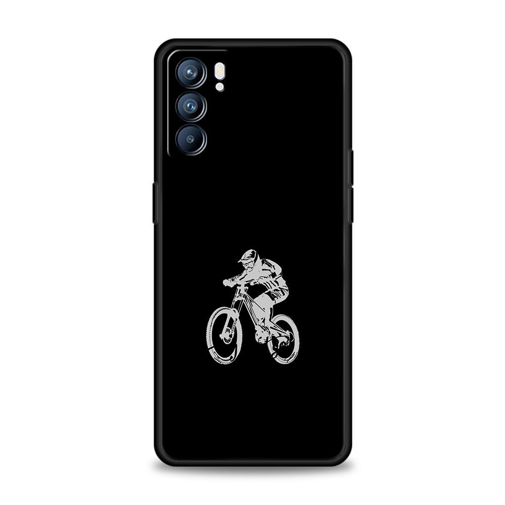 Чехол для телефона для горных велосипедов и велоспорта для Oppo Find X5 A54 A53 A52 A9 2020 A15 A95 A16 A76 A74 A12 Reno7 SE Reno6 Pro Plus 5G Cover