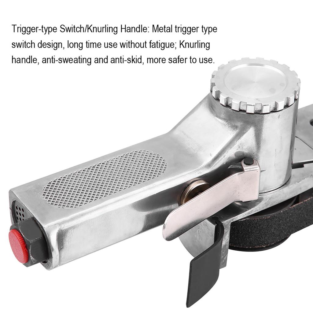20mm Pneumatic Air Belt Sander Polisher Grinding Machine Tool