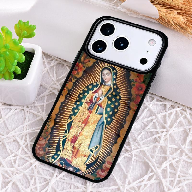 Virgin Mary And Jesus Shockproof Phone Case for iPhone 17 Air 16e 15 11 12 14 13 Pro Max Cover Coque