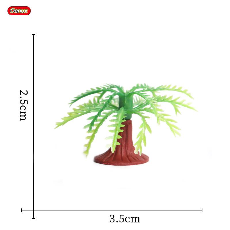 International Tree Simulation Toy Set: Cactus, Juniper, Yellow Maple, Redwood, Elm, Pine, Red Maple