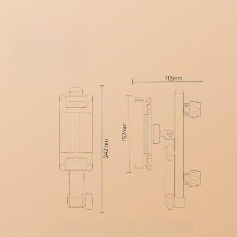 Автомобильный держатель для планшета/телефона на заднее сиденье, крепление на подголовник, выдвижной складной держатель для мобильного телефона