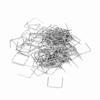 100pcs 0.8mm Auto Bumper Repair Pre Cut Welding Staples Repair Tool Kit "S" Style