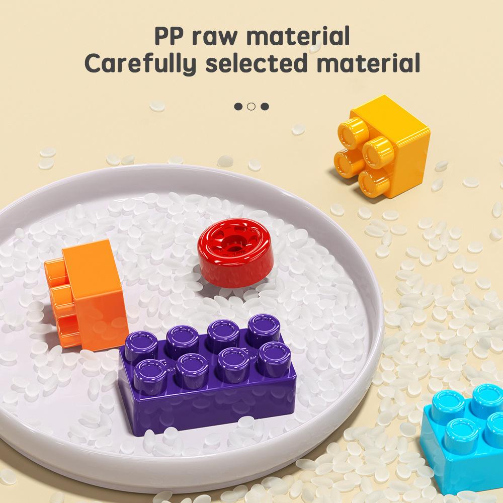 Детский DIY Сборный Конструктор из Частиц Детский Сад Образование Раннее Развитие 3-6 Лет Игрушка Подарок