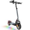 PHNHOLUN A1 Electric Scooter for Adults 250W Motor 48V17AH Battery E-Scooter 10 Inch Inflatable Tire E-Foldabe Scooter