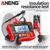 2026 ANENG MH16 Digital Insulation Resistance Megohmmeter High Voltage Earth Ground Resistance Tester LCD Display High Precision Electrical Test Tool