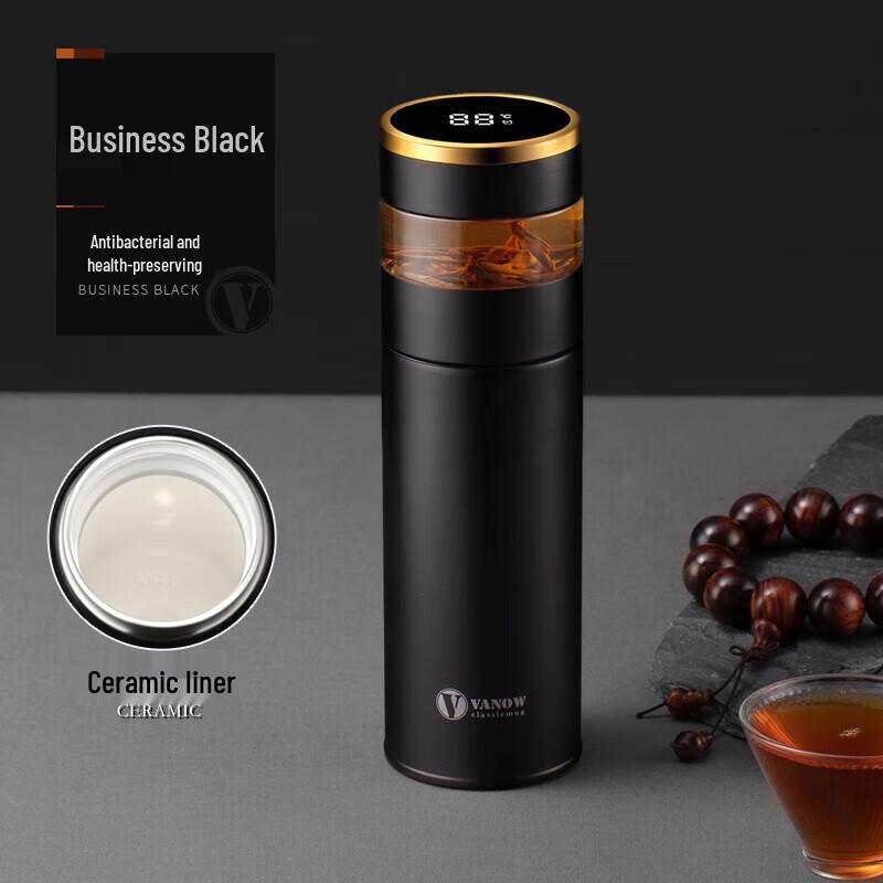 Vanow Smart Tea Infuser Thermos with LED Display