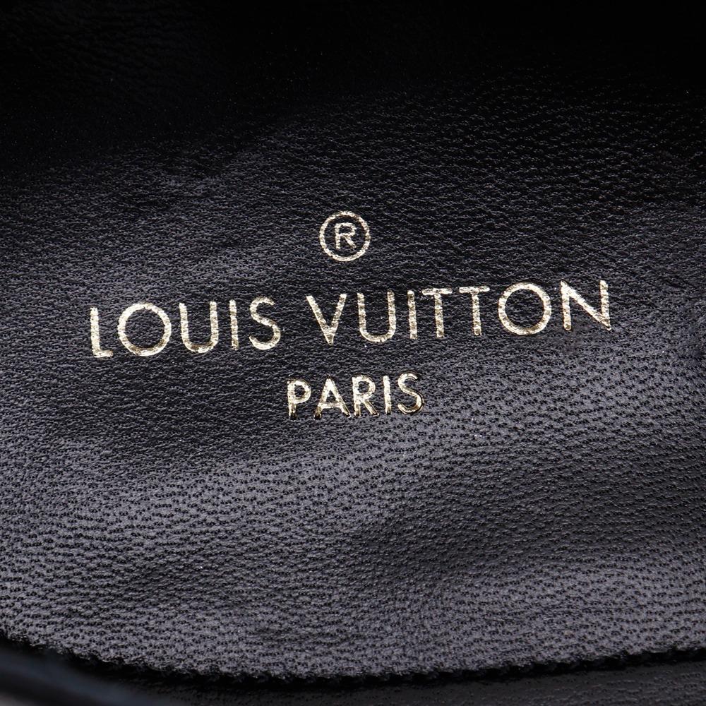 LOUIS VUITTON Derby shoes Dress shoes Kensington black leather mens Used