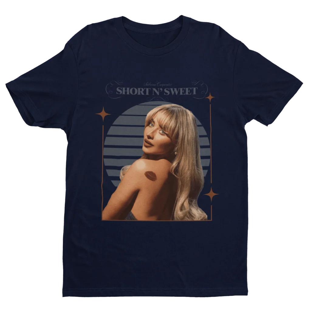 Футболка Поп-певица Мужская Женская Оверсайз Y2k SABRINA CARPENTER Графическая Хип-хоп Высокая Мужская Женская Одежда Топ Футболка Унисекс