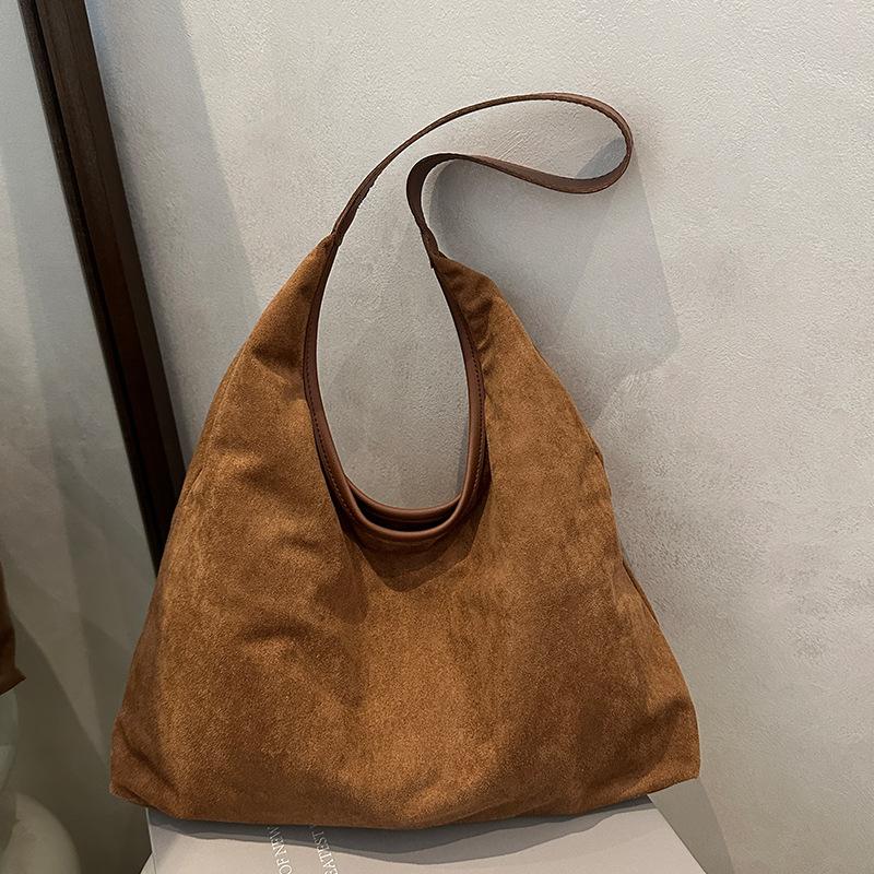 Осенне-зимняя ретро-сумка, сумка под мышкой, сумка на одно плечо, сумка-тоут большой вместимости