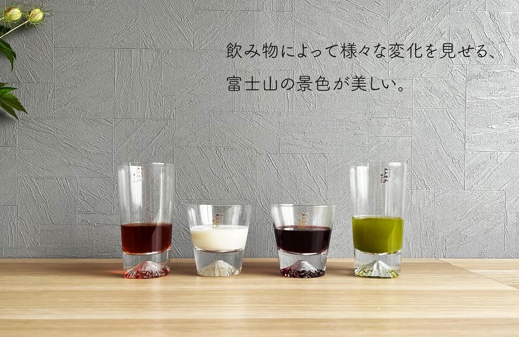 Tajima Glass Fuji Rocks Сделано с аутентичностью Деревянный набор из 2 2 Бумажные подставки под стакан Fuji [Бонусный набор] Гора. Очки, Оригинальные, Япония, Сертификат, Коробка,