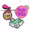 3 Pcs/pack Fusible Embroidery Patch Iron On Patches For Clothing Thermoadhesive Patches For Jackets Jeans Backpack Ironable Sewing Patch