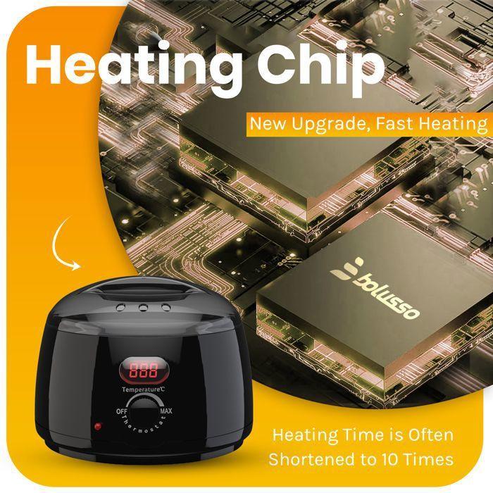 Appareil À Cire - Bolusso - 500 G - 5 Types De Grains - 50 Bâtons - Lotion Après-cire