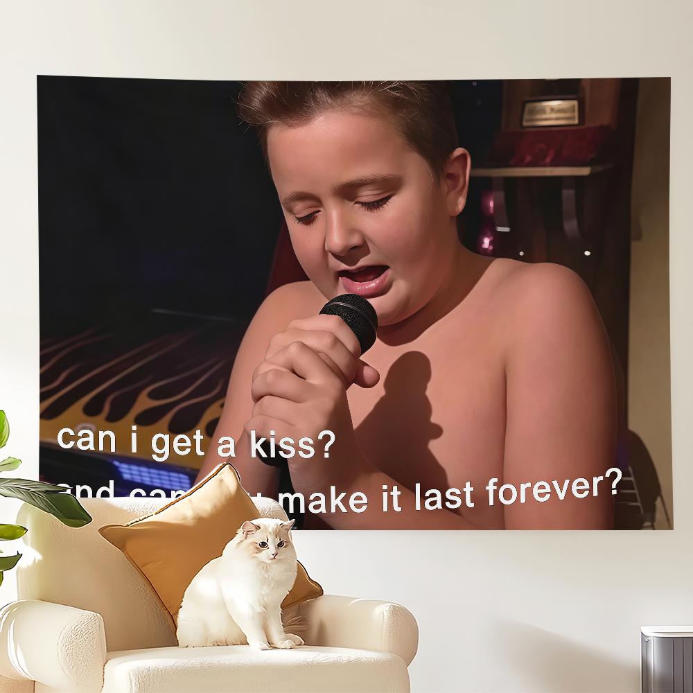 g-Gibby Singing Meme flag For Room Dorm Camping Party hogar Garage Living room bedside wall Decor Banner gift