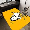 1PC dog nose Non-Slip Floor Carpet Compatible for Office&Living Room&Bedroom&Dining room - Flat- Soft & Pattern, Vibrant Colors-W285