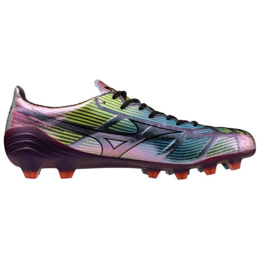 Mizuno Alpha 2 Удобные Мягкие Нескользящие Прочные Футбольные Бутсы Унисекс Футбольные Бутсы Фиолетовые P1GA256001