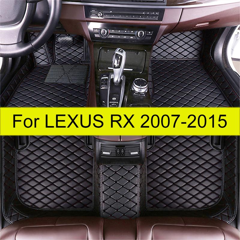 Автомобильные коврики для серии LEXUS RX 2007 2008 2009 2010 2011 2012 2013 2014 2015 автомобильные подкладки под ноги автомобильный ковер