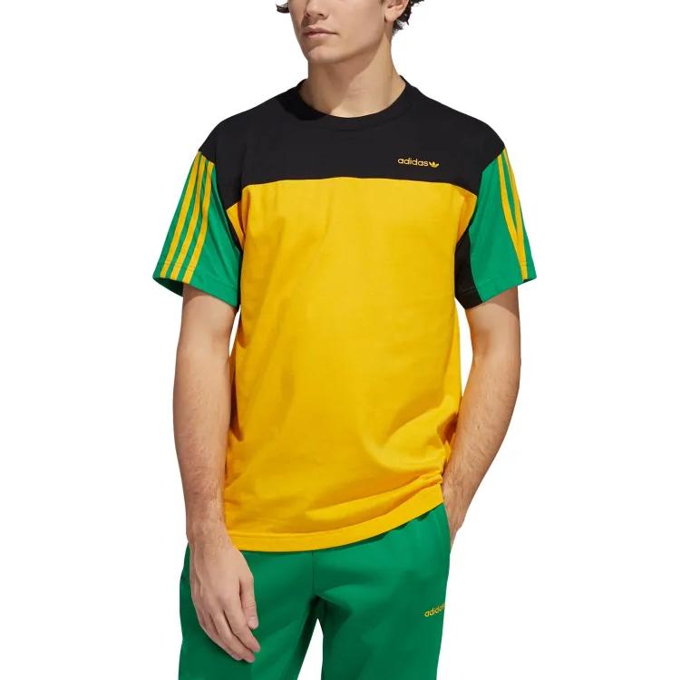adidas Футболка Originals Унисекс Активная Золотая GD2084