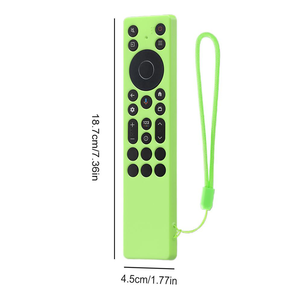 Для TCL RC923A/RC813A Силиконовый защитный чехол для пульта дистанционного управления со шнурком Ударопрочный Противоскользящий Защита ТВ Рукав Чехол Принадлежности