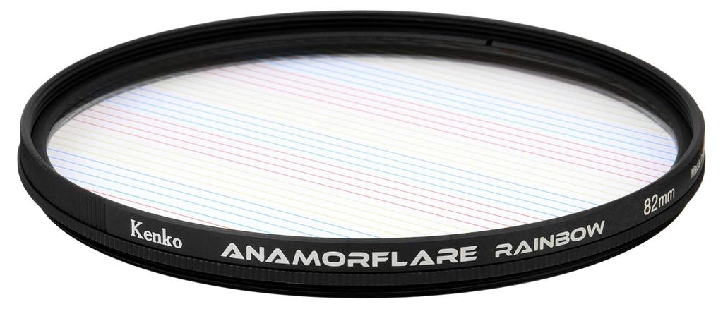 Фильтр объектива Kenko Anamo Flare Rainbow 82 мм со световым эффектом и вращающимся механизмом, водоотталкивающее покрытие, сделано в Японии, 549797, защита от воды и масла
