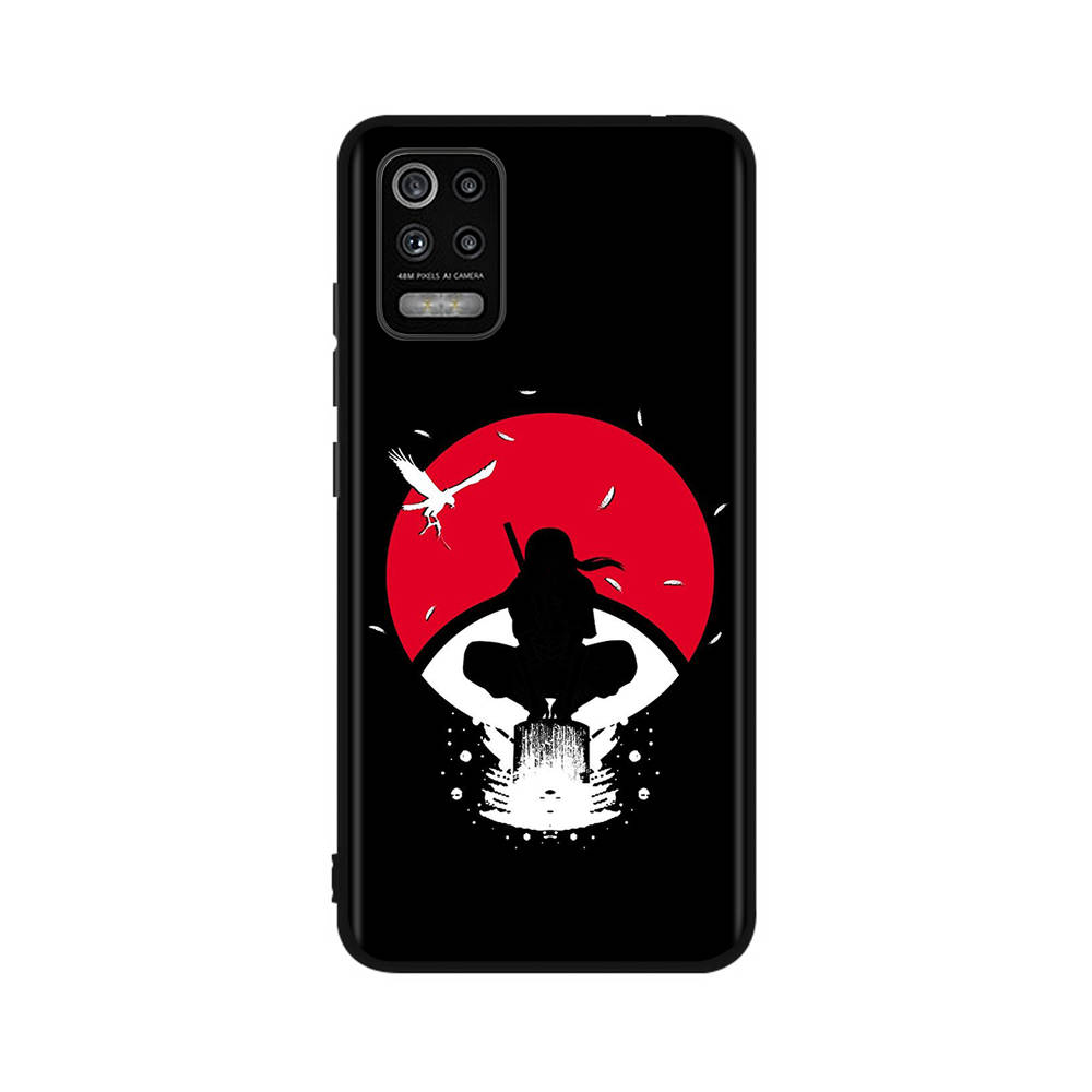 DT19 Naruto Itachi Case for OPPO Reno 8 6 5 4 Pro Find X3 A17 A31 A38 A40 A53 A54 A55 A74 A76 A78 A77 A80 A94 A95 A96 Lite Black Soft Cover
