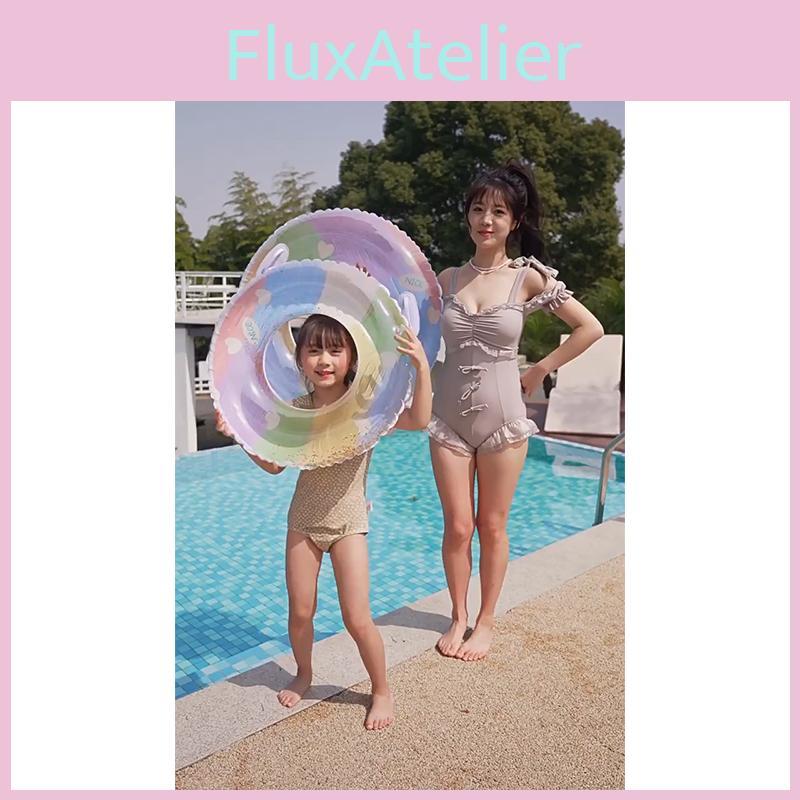 Новый Блестящий Модный Масляная Живопись Надувной Круг Для Детей И Взрослых Оптовая Продажа Оборудования Для Водных Видов Спорта