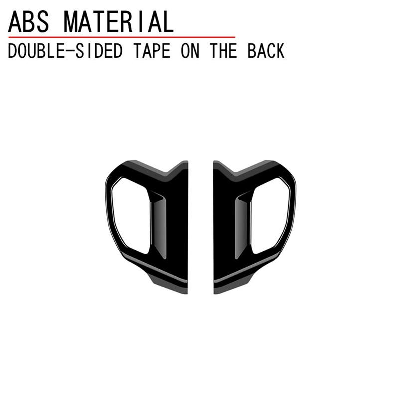 Black Car Gear Head Knob Cover Trim Handball Trim For Mitsubishi Outlander 2025-2025 Replacement