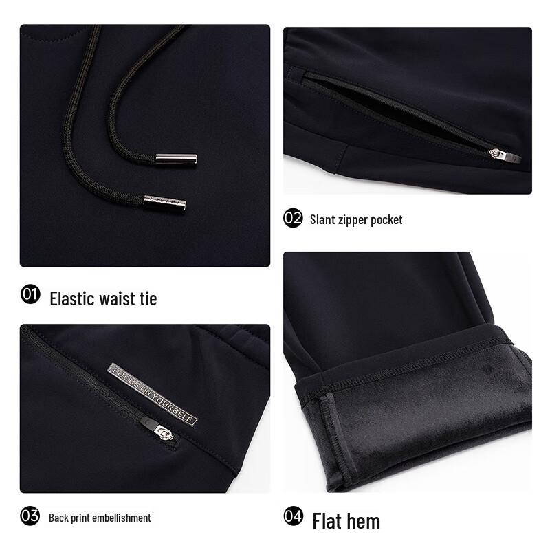 Мужские повседневные брюки Lilang с термоподкладкой