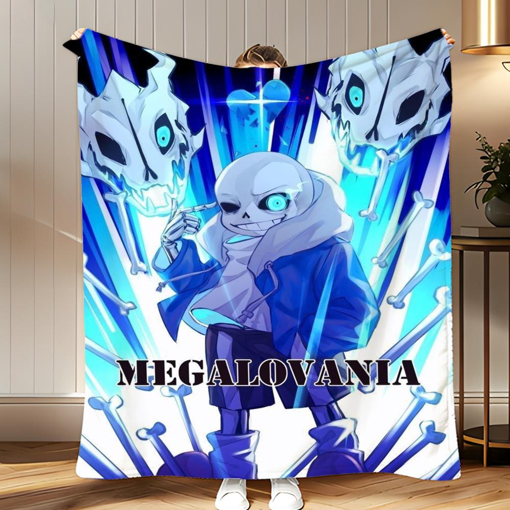 game Undertale Throw Soft Coral Fleece Blanket 310gsm Fluffy Warm Throw for Sofa Bed Couch Bedroom Decor
