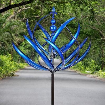 Садоводство Ветроэнергетика Вращающаяся Вставка Уличный Двор Железный Арт Металлический Садовый Декор Ветряная Мельница Орнамент