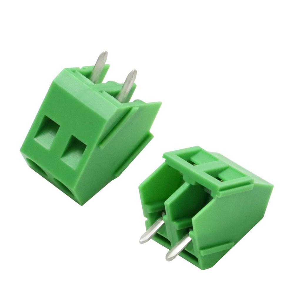 KF103/126/128/301/350/396-2Pin/3Pin 2.54/3.5/3.81/3.96/5.0/7.5mm Промежуточный блок Сращивание клеммы Винтовой тип PCB Винтовая клемма