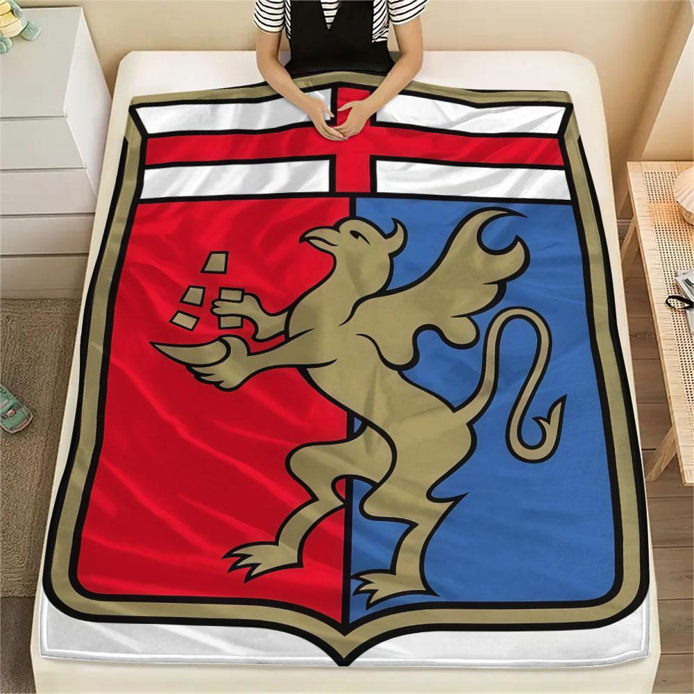 Genoa C.F.C Blanket, High quality Comfortable for All Seasons, Home Decor, Warmth and Comfort