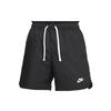 Sportswear Solid Color Drawstring Shorts Men Bottoms Black DM6830-010