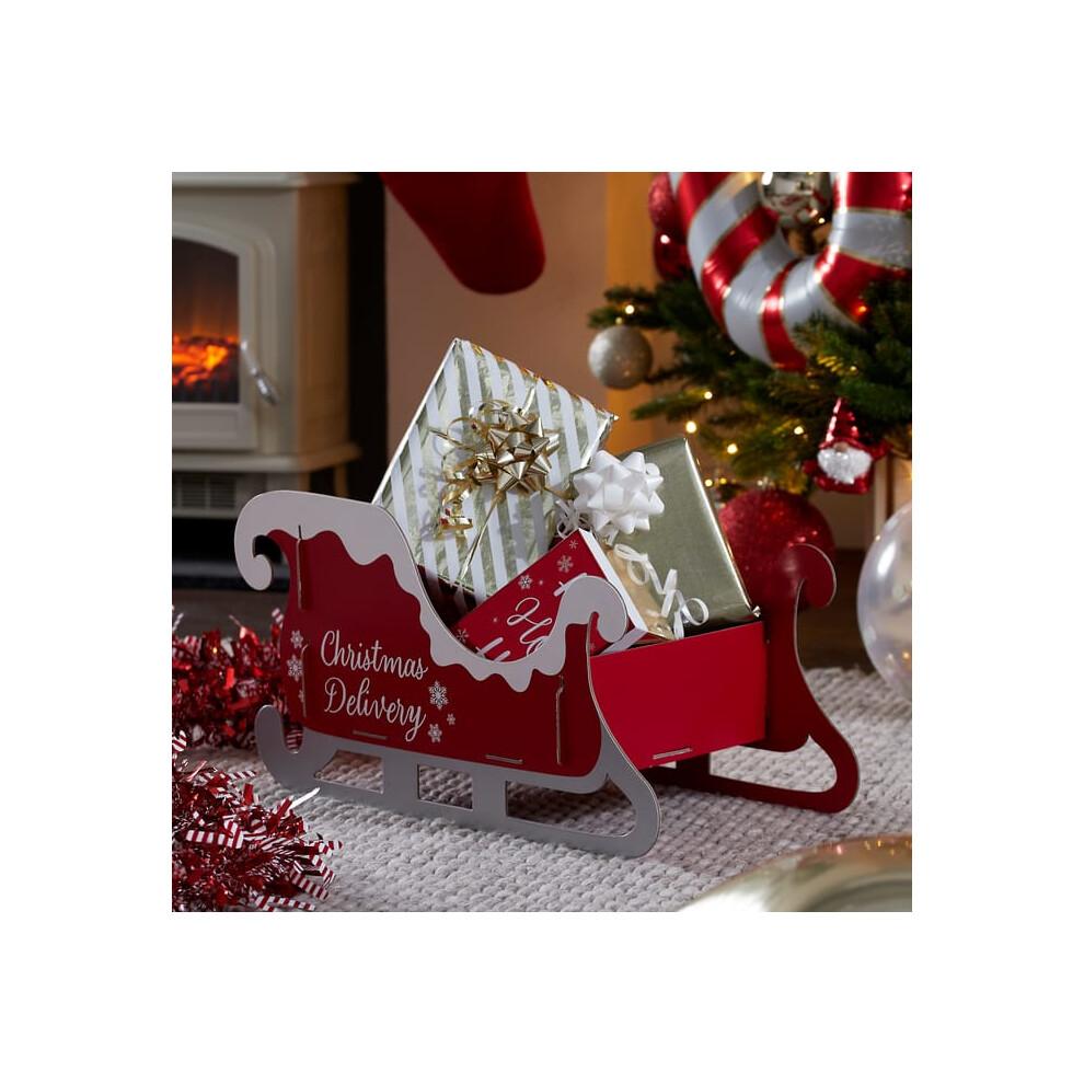Festive Fun Festive Gift Sleigh perfect for showcasing your gifts