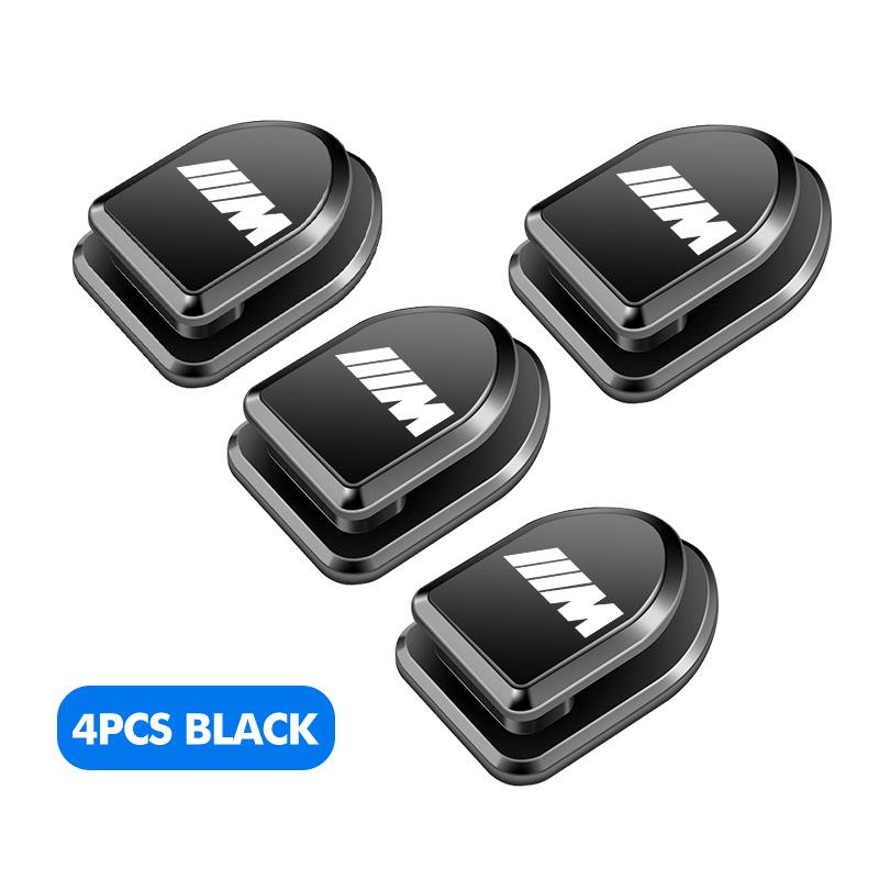 BBKN7 2/4pcs Car Hanging Storage Adhesive Hooks Organizer Holder For BMW Performance M E87 E30 E46 E28 F35 G20 E93 F20 X3 X