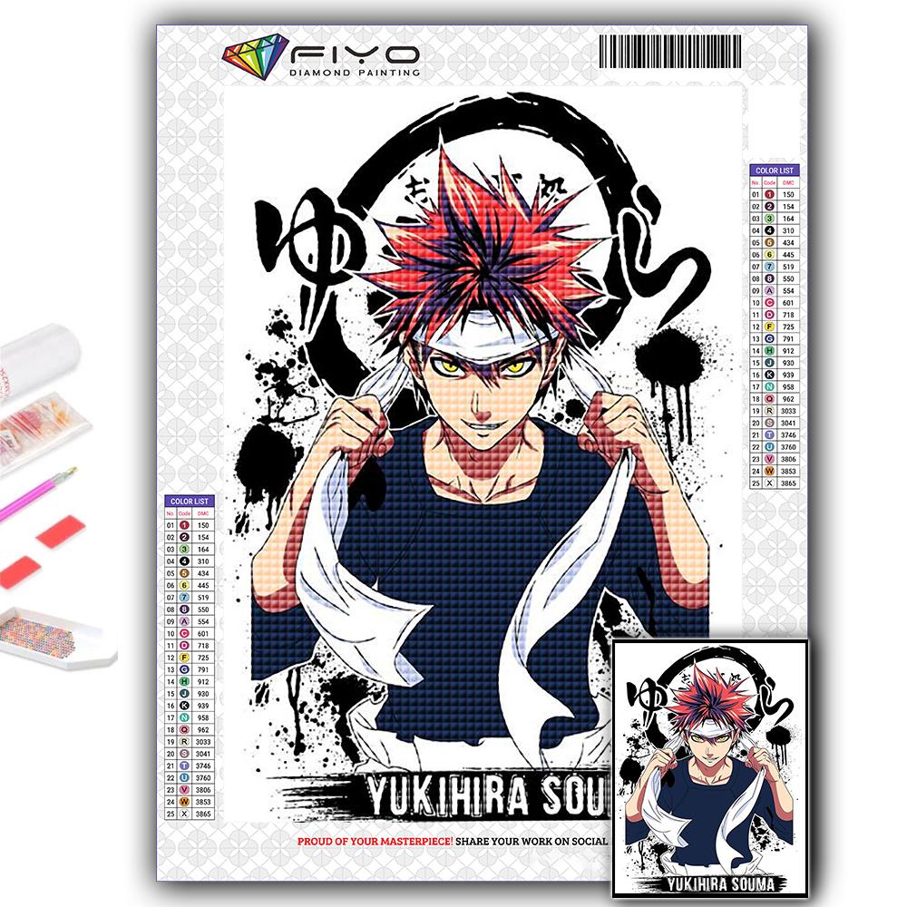 5D DIY Алмазная картина вышивка крестом аниме Shokugeki no Soma Алмазная вышивка мозаика настенное искусство украшение дома