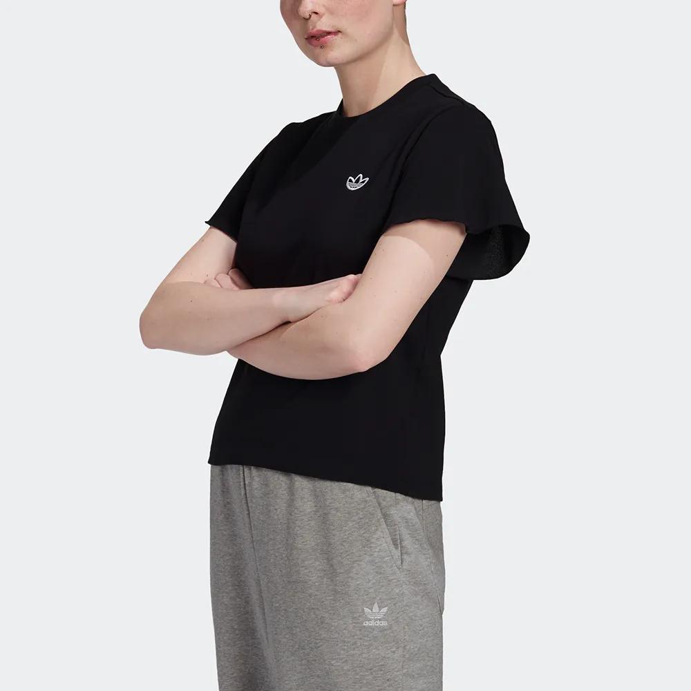 Adidas Originals T Shirt Women's Black (Unisex) Crop Tops FU3786