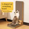 L-shaped Cat Scratch Board, Vertical Wear-resistant and Non-shavings, Large Cat Claw Board, Scratch-resistant and Anti-scratch Sofa Corrugated Paper