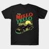 Мужская черная футболка с принтом Cole Trickle Mello Yello Car Печать на бумаге для термопереноса без вырезания Хлопковая футболка