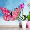 Butterfly Diamond Painting Pendant Kit Vibrant Color Sparkling PVC DIY Embroidery Pendant Window Wall Decoration
