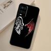 Крылья Ангел Дьявол Чехол Для Oppo A76 A96 A16 A17 A18 A60 A80 A40 A38 A58 A78 A98 A94 A74 A54 A15 A57 A77 A5 Pro
