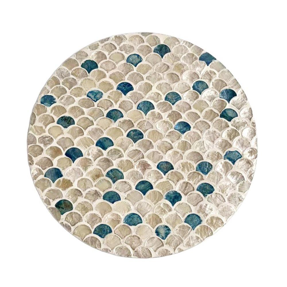 Скандинавский настольный коврик для тарелок, креативная теплоизоляционная подставка, подарок, подставка в виде ракушки, украшения для тарелок