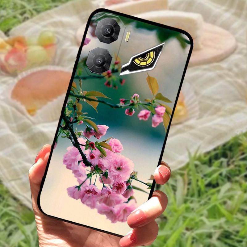 Чехол для ZTE Nubia Neo3 Neo 3 5G Z2464N TPU Мягкий Силиконовый Черный Матовый Чехол для Телефона Для Nubia Neo3 Задняя Крышка Защитная Оболочка