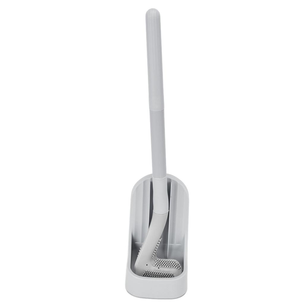 Golf Toilet Brush with Detachable Long Handle No Dead Corner Cleaning Brush for Bathroom HotelGrey