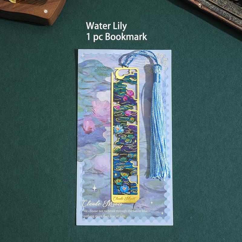 1 шт., металлическая закладка в стиле ретро с цветочным рисунком, полая бронзовая закладка с кисточкой для книжного клуба, писатели, любители книг, студенты