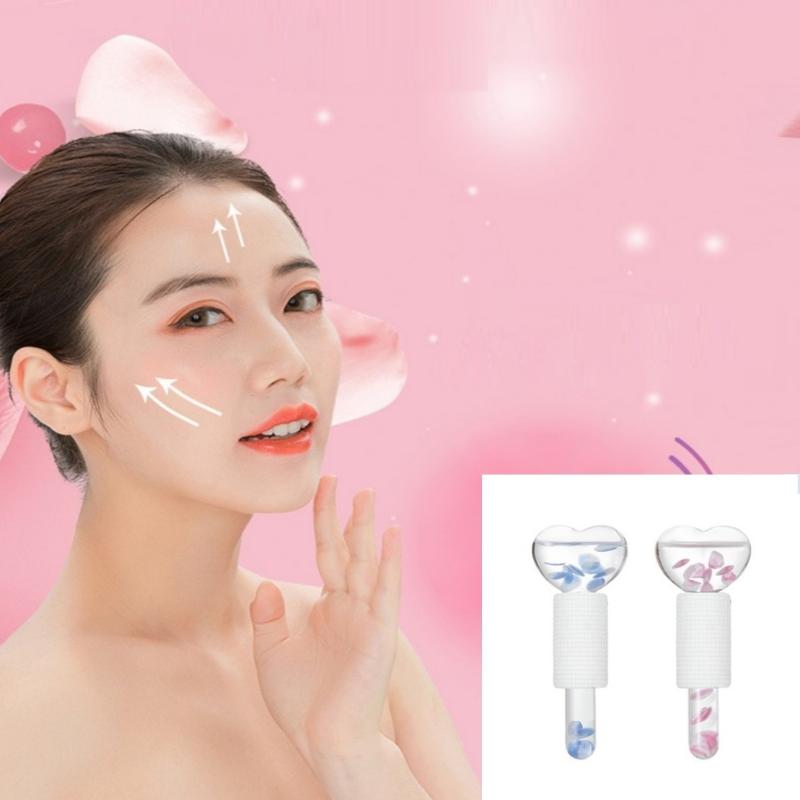 1PCS Facial Ice Ball Mold - Reusable Cryo Globes For Skin Tightening Reduce Puffiness Dark Circles Cold Therapy Tools For Face